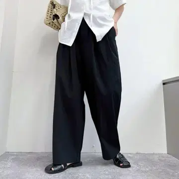 [ GEVACO ] 개더 테이퍼드 팬츠 / 프레디 & 글로스터