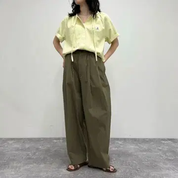 [ GEVACO ] 개더 테이퍼드 팬츠 / 프레디 & 글로스터