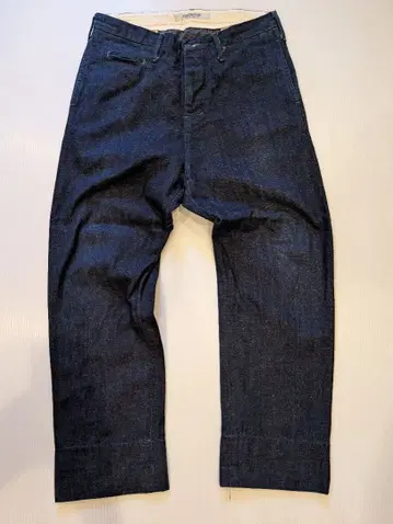 OMNIGOD 데님 트라우저 made in Japan