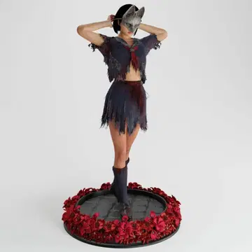 1/8 미도색 미조립 피규어 레진 키트 후카미 히나코