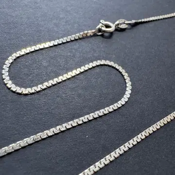 [ 이탈리아제 41cm ] 스네이크 체인 목걸이 silver925