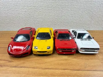 교쇼 1/64 미니카 4대 세트 페라리 F430/F512M 란치아