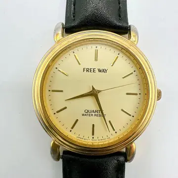 시티즌 FREE WAY 손목시계 골드 작동품 32mm 빈티지