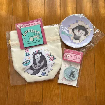 디즈니 해피 복권 냥냥냥 루시퍼 세트