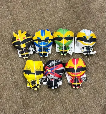 넘버원 전대 고쥬우쟈 봉제인형 참 전 7종