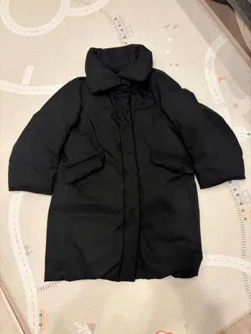 +j 유니클로 하이브리드 다운 자켓 롱 기장 S사이즈