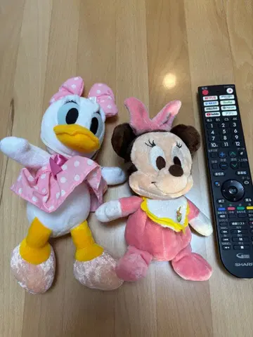 미니 마우스 데이지 봉제 인형 헤이세이 디즈니 디즈니랜드