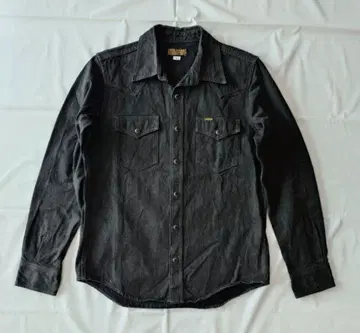 IRON HEART 웨스턴 셔츠 사이즈 M 다크 그레이