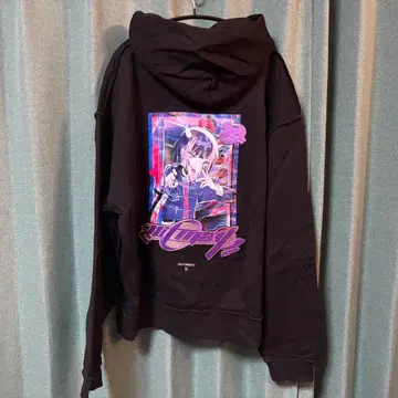 계속 한밤중이면 좋을 텐데 잔기 후디 [ XL ]