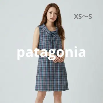 새상품급 patagonia 파타고니아 체크 여성용 원피스 XS~S