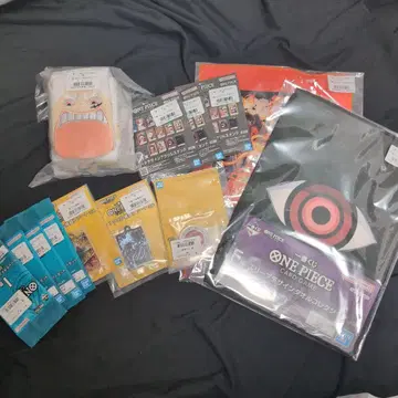 원피스 카드 게임 제일복권 세트