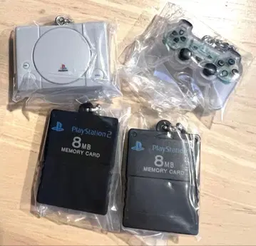 PlayStation/미니어처 참 포함 비스킷 4종 세트