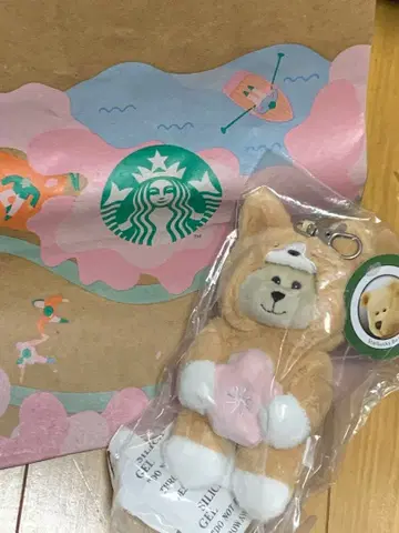 스벅 코기 베어스타 벚꽃 사쿠라