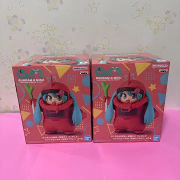 GUNDAM x MIKU 피규어 2세트