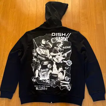 DISH// 사랑해 베이비 후드 지퍼 파카