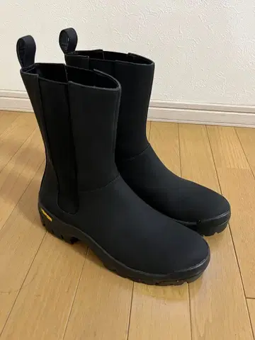 SNIDEL vibram 사이드 고어 부츠 비브람 밑창