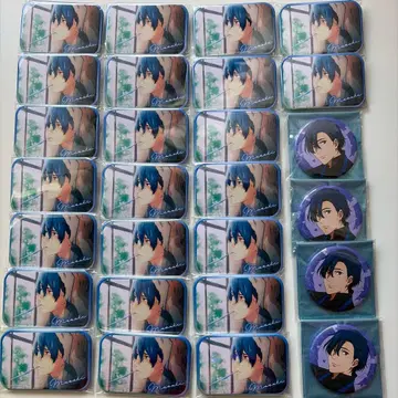 츠루네 타키가와 마사키 캔뱃지