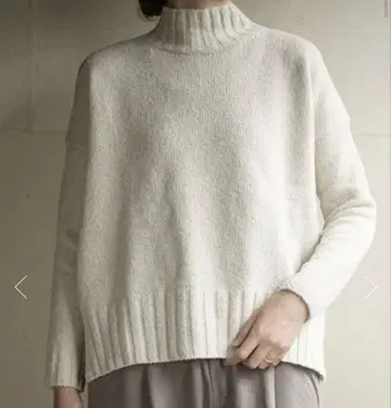 evam eva 리뉴울 터틀넥 니트 풀오버