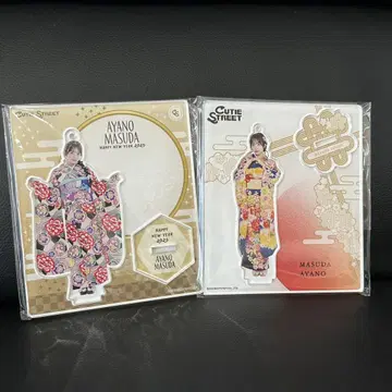 CUTIE STREET 마스다 아야노 후리소데 아크릴 스탠드 2점