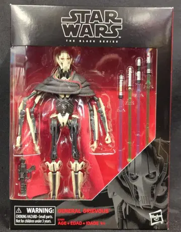 HASBRO THE BLACK GENERAL GRIEVOUS 6인치