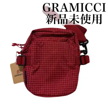 [ 새상품 택 포함 ] GRAMICCI 그라미치 립스탑 숄더백 빨간색