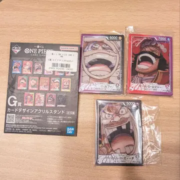 원피스 카드 게임 제일복권 카드 디자인 아크릴 스탠드