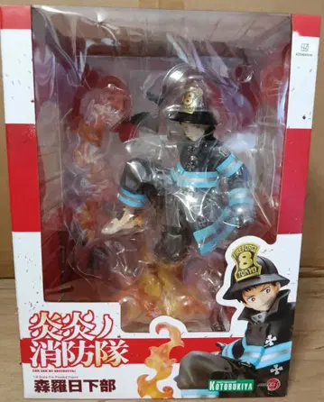 염염소방대 피규어 3종