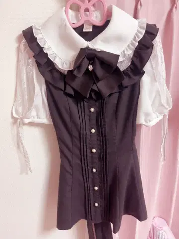 Secret Honey 프릴 달린 셋업