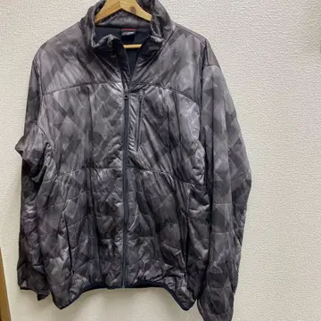 미즈노 패딩 자켓 남성용 XO 방한 카모 무늬