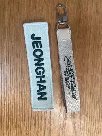 SEVENTEEN 정한 키링 와펜