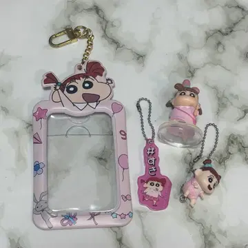 짱구는 못말려 유리(네네) 네네쨩 세트 폴라로이드 홀더 카드 케이스