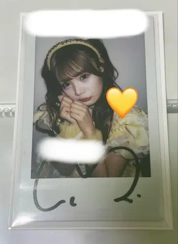 CUTIE STREET 후루사와 리사 사인 폴라로이드 온라인 혜택회