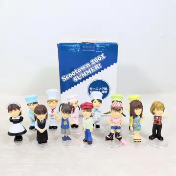 모닝구 무스메 알람 시계 피규어 세트