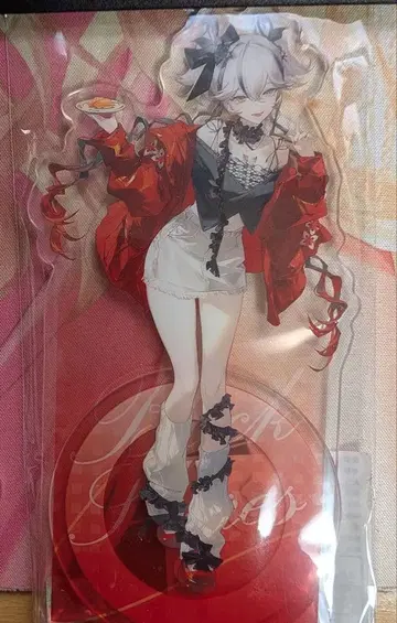 명조 대만 한정판 츠바키 아크릴 스탠드 스시로 콜라보