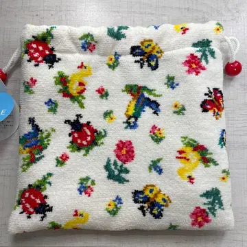 페이러 우메다 한큐 한정판 복조리 파우치 하이디 화이트