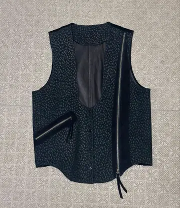 00s Archive Leather Zip Best Punk y2k