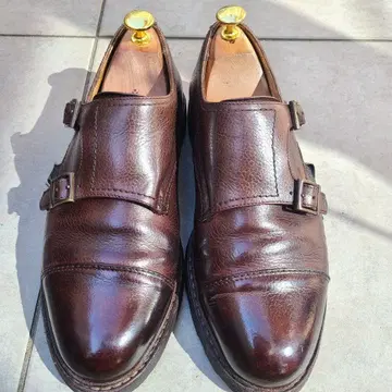 [ 파라부트 윌리엄 사이즈 6 브라운 더블 몽크 ]