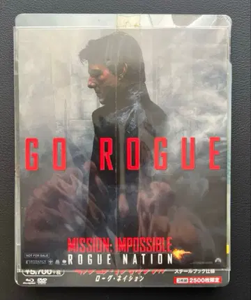 미션: 임파서블: 로그 네이션 블루레이 스틸북 사양