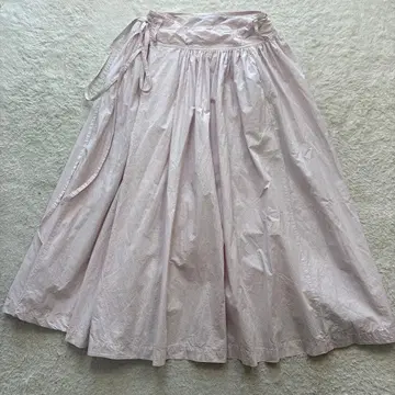 새상품급 네스트로브 코튼 개더 랩스커트 랩 스커트 핑크