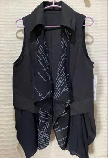 [ 미사용 새상품 택 포함 ] 제니 가르송 베스트 42 사이즈 XL