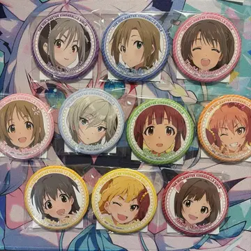 아이돌 마스터 신데렐라 걸스 온라인 복권 캔뱃지 묶음 판매