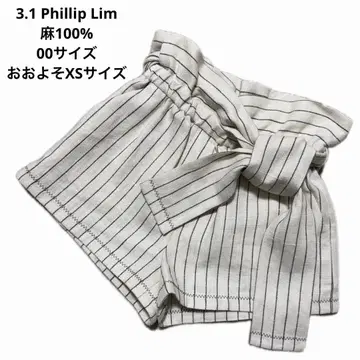 3.1 필립 림 린넨 100% 00 사이즈 대략 XS 사이즈 여름