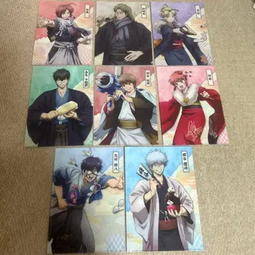 LAWSON 신극장판 은혼 요시와라 대염상 클리어 파일 20개