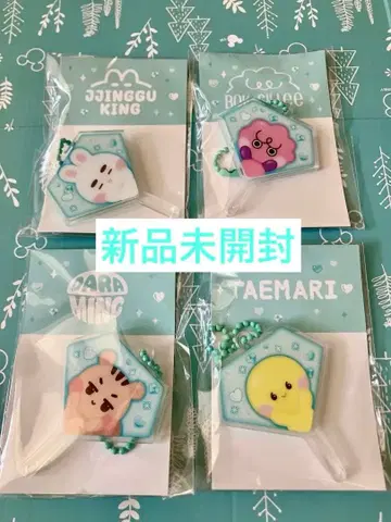 SHINee MINI FAN KEY RING 미니 펑키 반지