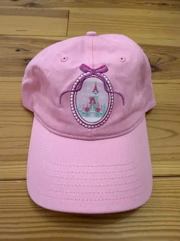 캘리포니아 디즈니 파크 핑크 캡 신데렐라 성