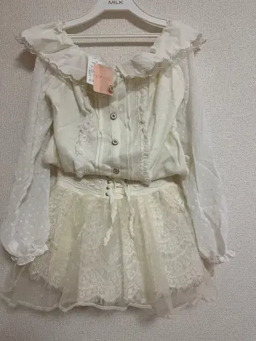 리즈리사 블라우스+치마바지 2세트 원피스 마이멜로디 산리오