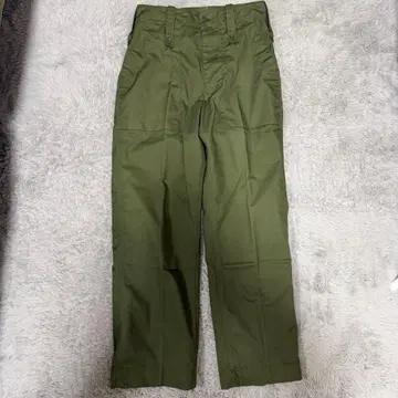 영국군 베이커 팬츠 라이트 웨이트 패티그 팬츠 올리브 W72