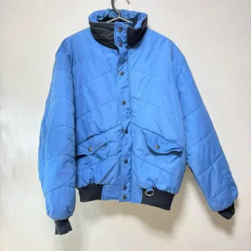 해외 구제 의류 Powder Run 파우더런 충전솜 자켓 파랑 다운 자켓