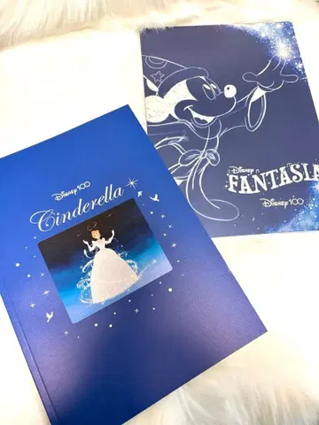 Disney 100 신데렐라 판타지아 영화 팜플렛