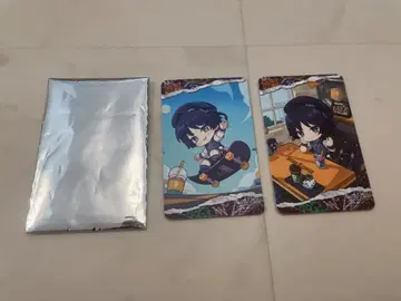 원신 MEGA MGC COFFEE 콜라보 방랑자 시리얼 코드 카드 2장